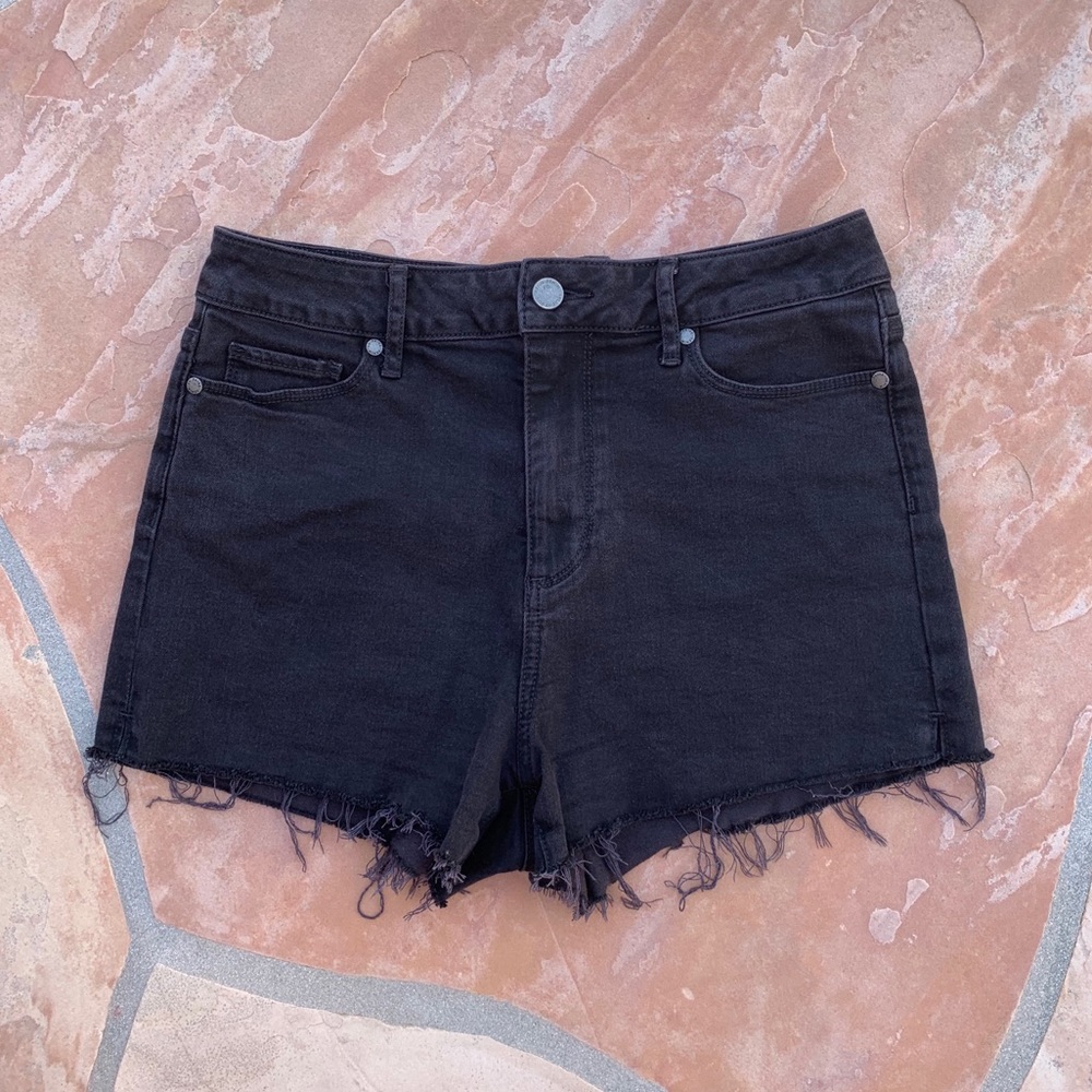 Paige High Rise Cutoff Shorts